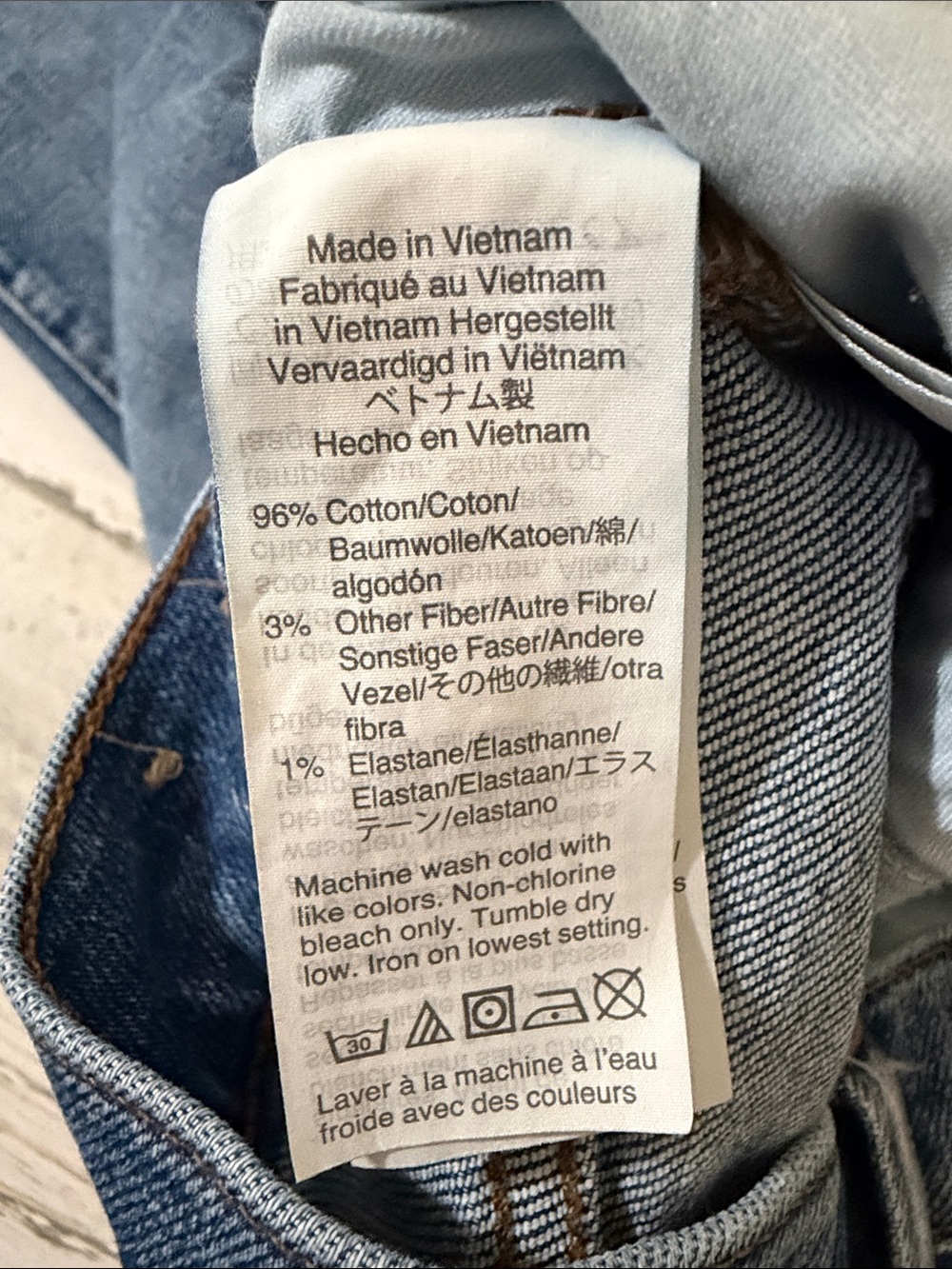 Madewell Slim Wide Leg Crop Jeans Size 28 - Picture 15 of 15
